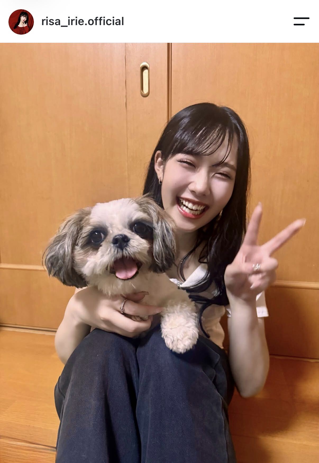 入江里咲のインスタグラムから
