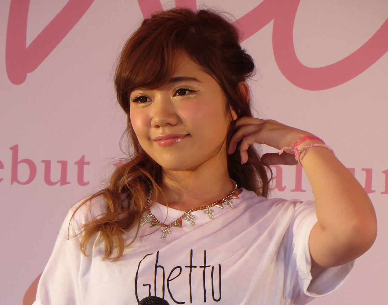 シンガー・ソングライターMACO（2014年7月撮影）
