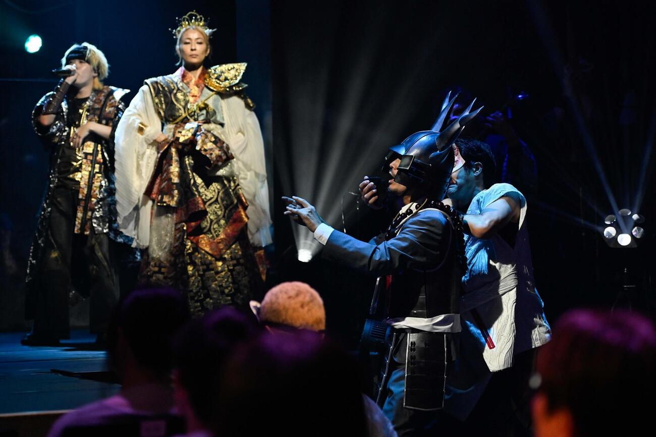 水野美紀プロデュース「礎の響＜天下の分け目に立つ者＞－Those Who Stand at the Divide－」のワンシーン