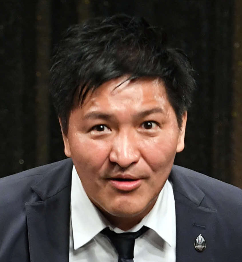 スリムクラブ真栄田賢（2019年8月撮影）