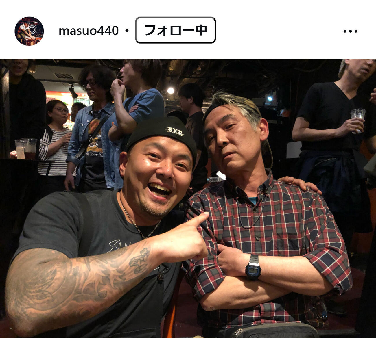有松益男のインスタグラムから