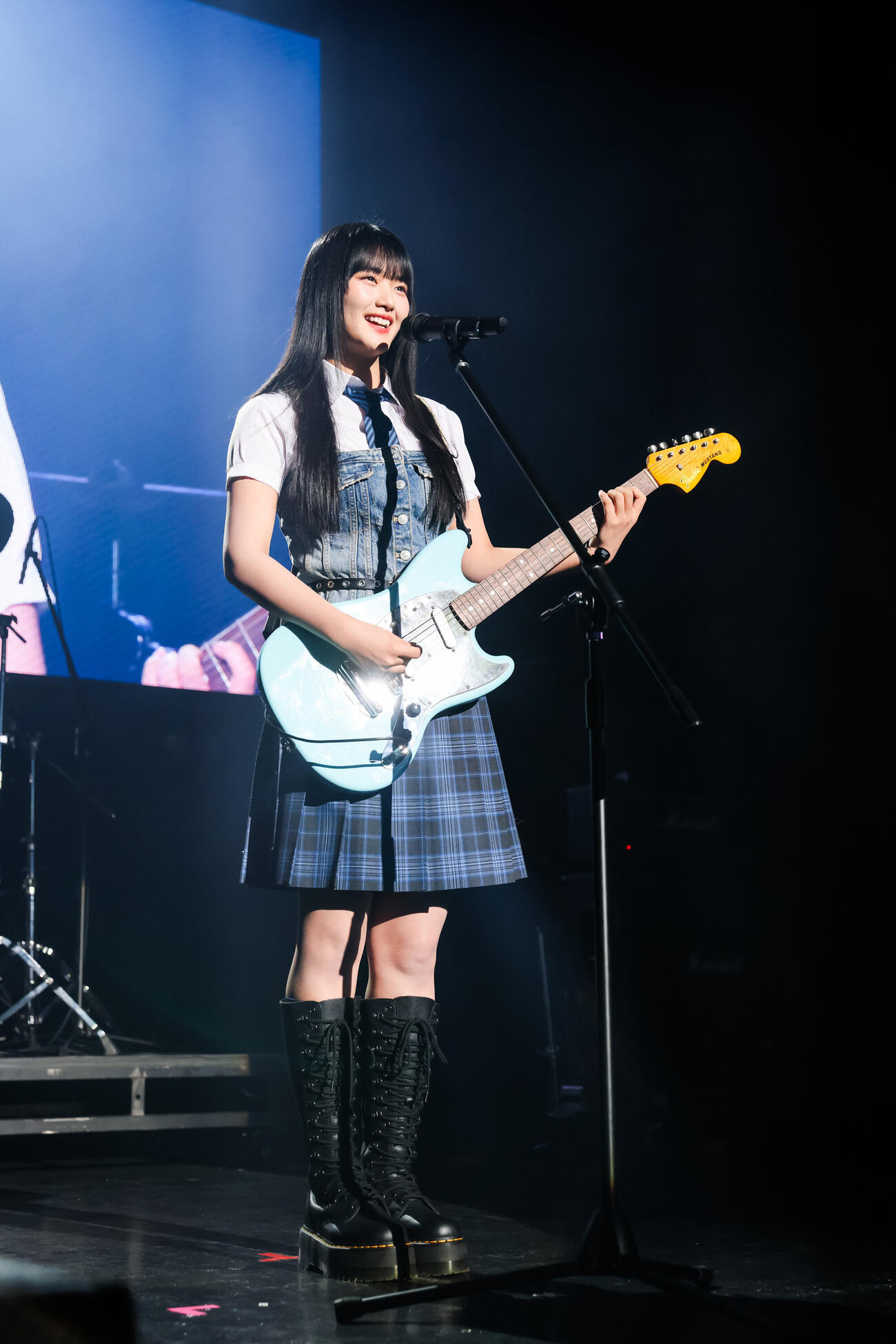 「マイナビ　閃光（せんこう）ライオット2026 produced by SCHOOL OF LOCK！」で開幕宣言を行った櫻坂46山﨑天（外部提供）