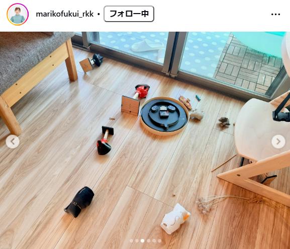 福居万里子アナのインスタグラムから