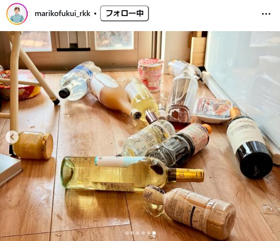 福居万里子アナのインスタグラムから