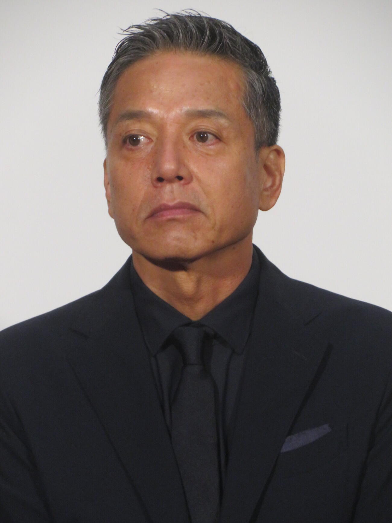 BS時代劇「大岡越前9」取材会に出席した勝村政信（撮影・川田和博）