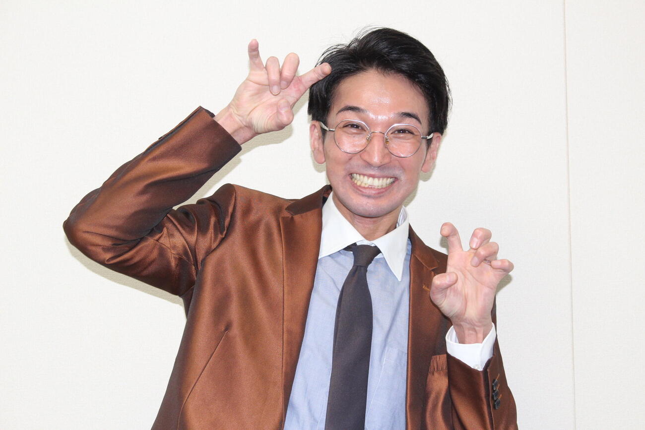 ピン芸人として、現状から「はみ出す」と誓うやまぐちたけし