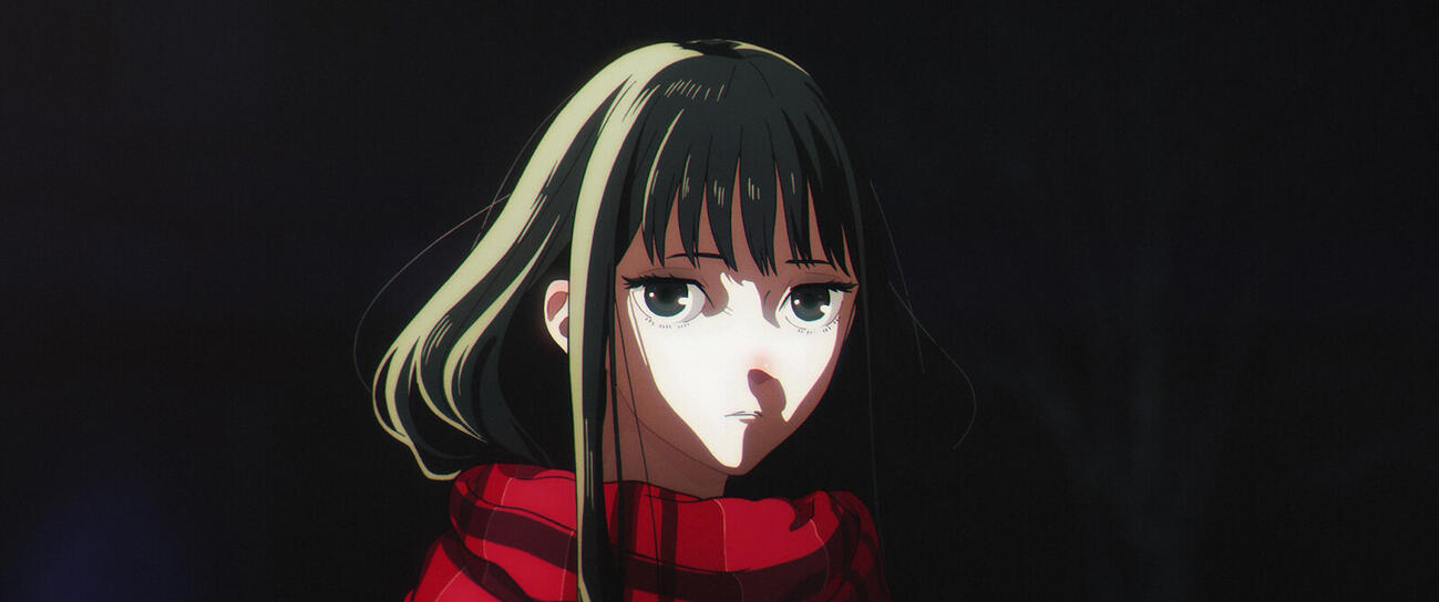 アニメ映画「ghost／夜の果て」堀田真由が演じるニケ（C）ghost production committee