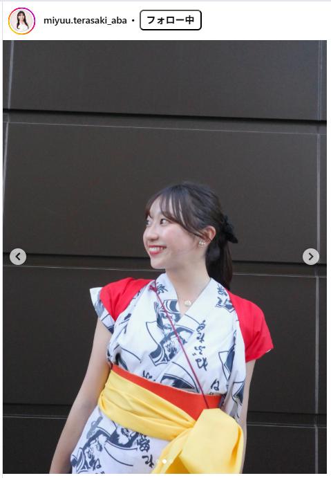 寺崎美佑のインスタグラムから
