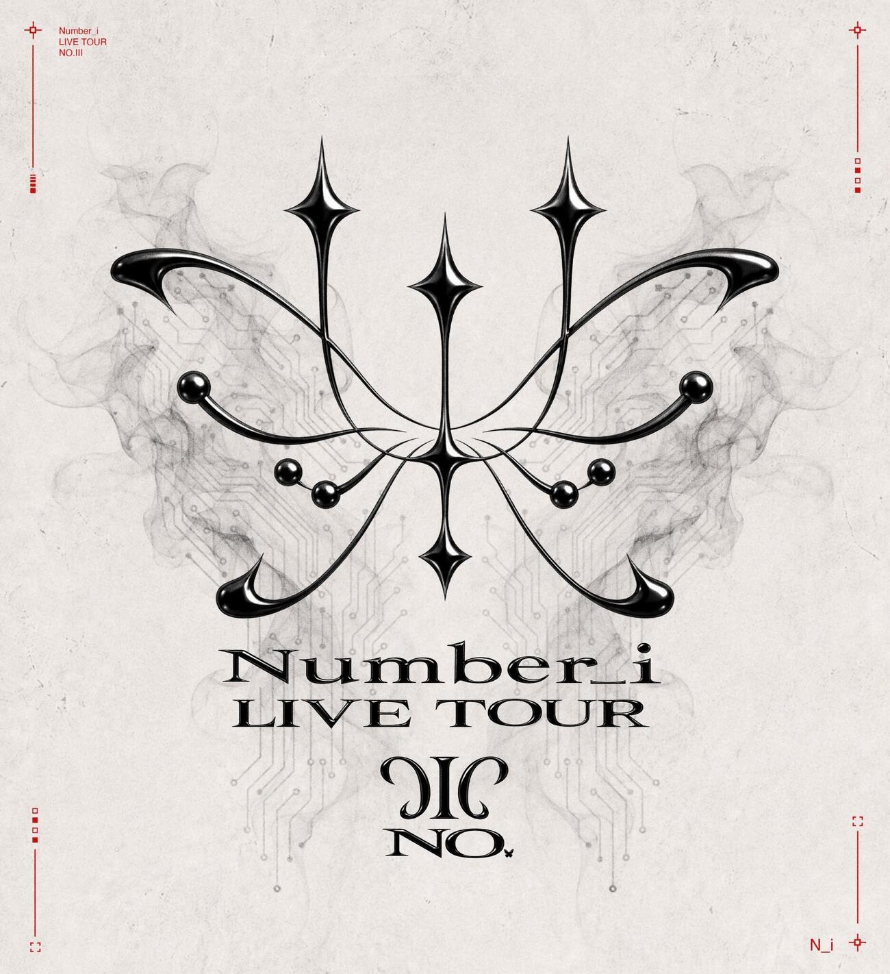 グループ初のワールドツアー「Number_i 1st World Tour」日本公演のロゴ