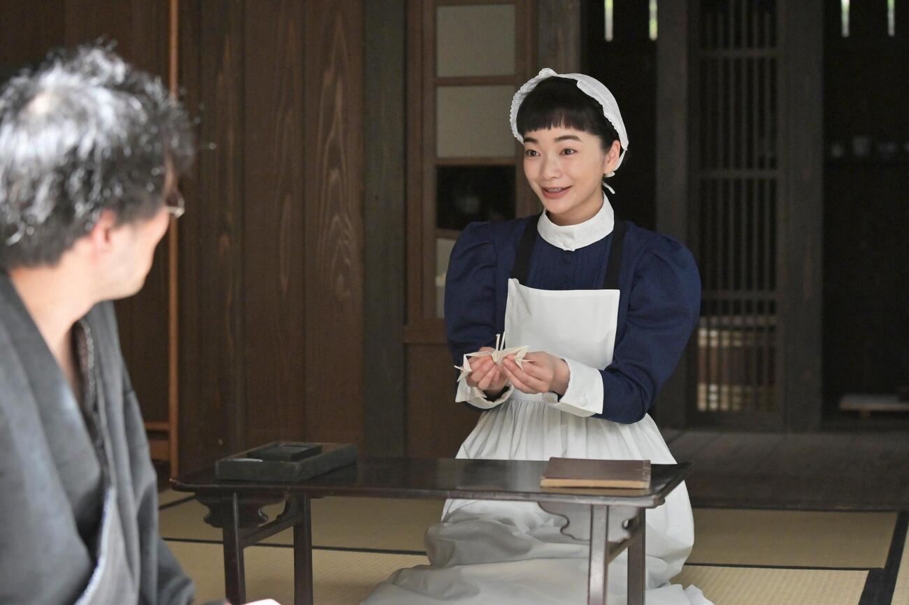 「風、薫る」でダブルヒロインを演じる一ノ瀬りん役の見上愛