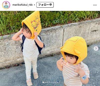 福居万里子アナのインスタグラムから