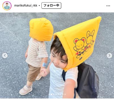 福居万里子アナのインスタグラムから