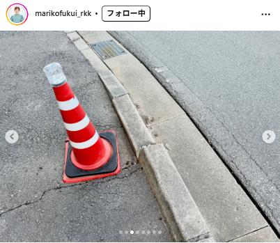 福居万里子アナのインスタグラムから