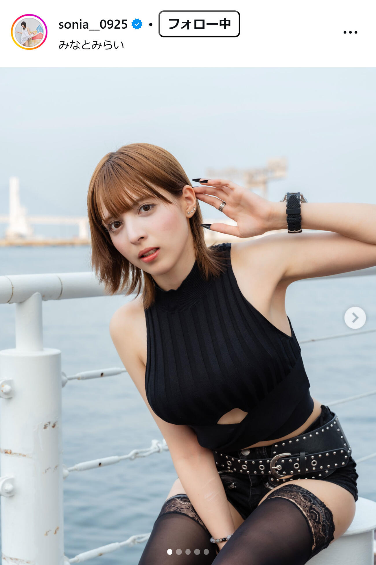 素二愛のインスタグラムから