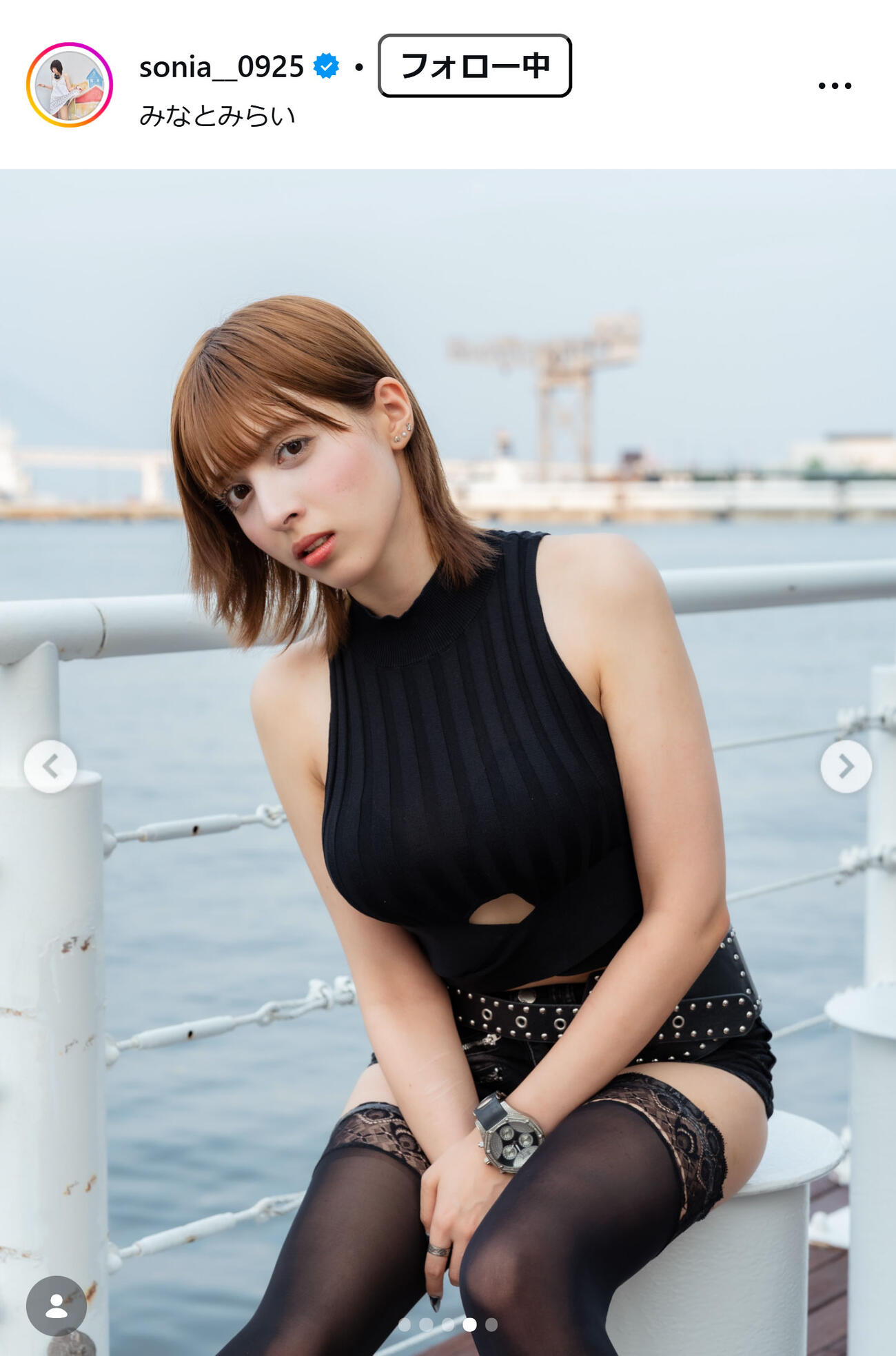 素二愛のインスタグラムから