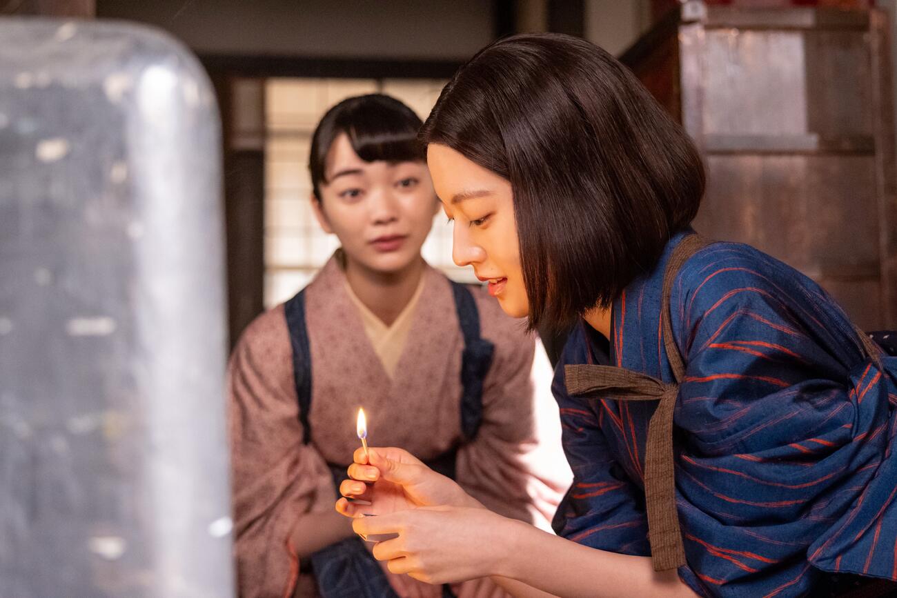 NHK連続テレビ小説「風、薫る」の1場面（C）NHK