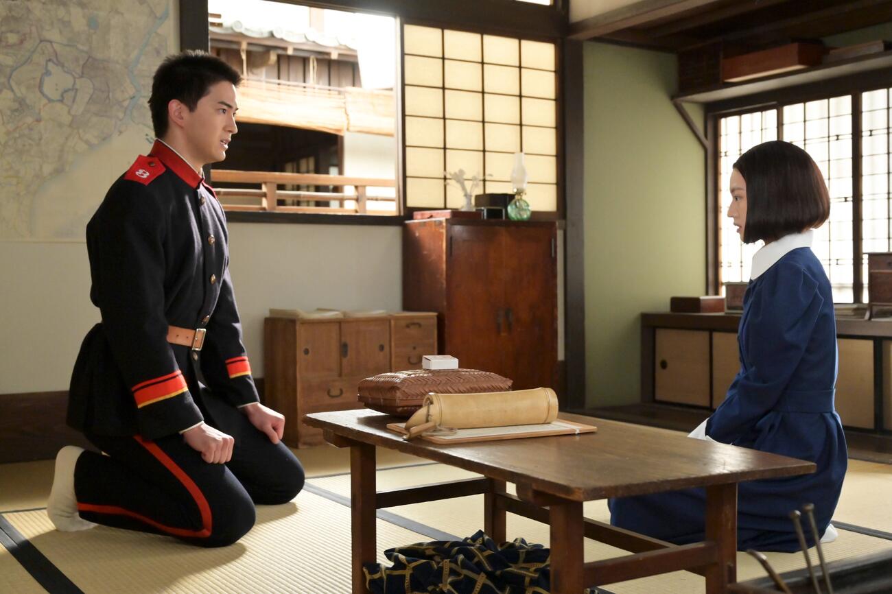 NHK連続テレビ小説「風、薫る」の1場面（C）NHK