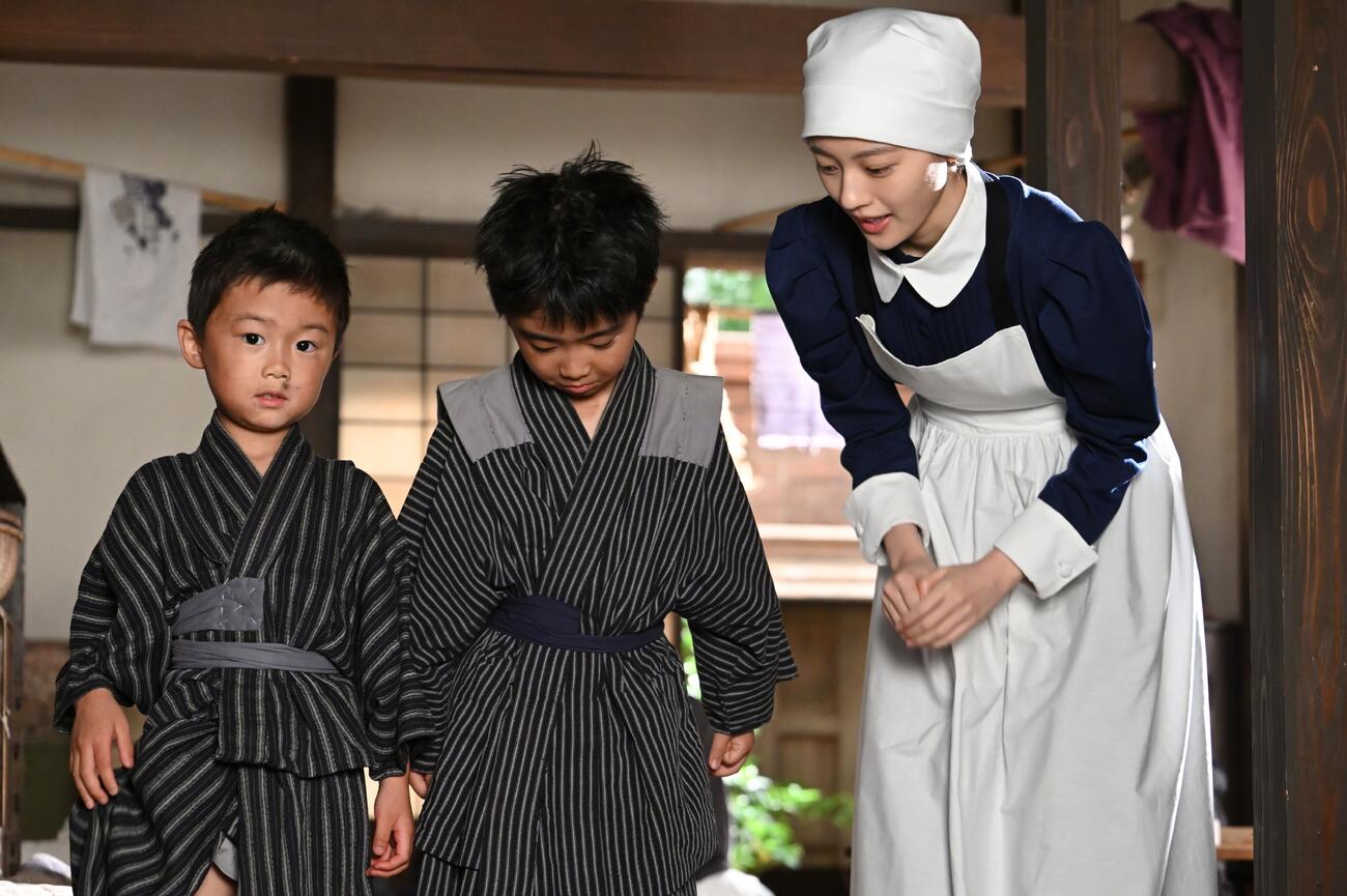 NHK連続テレビ小説「風、薫る」の1場面（C）NHK