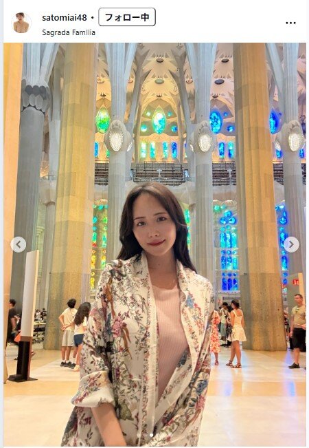 さとみあいのインスタグラムから