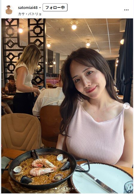 さとみあいのインスタグラムから
