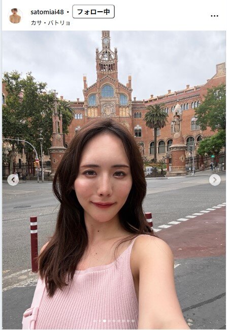 さとみあいのインスタグラムから