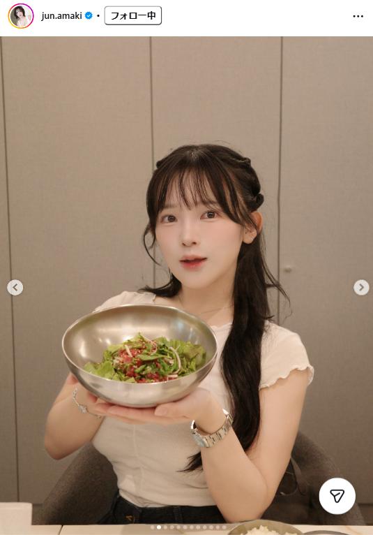 天木じゅんのインスタグラムから
