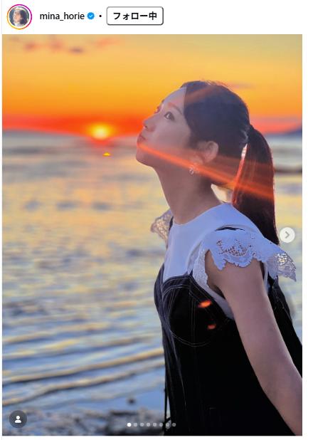 堀江聖夏のインスタグラムから