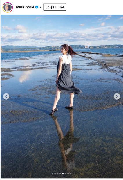 堀江聖夏のインスタグラムから
