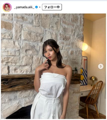山田あいのインスタグラムから