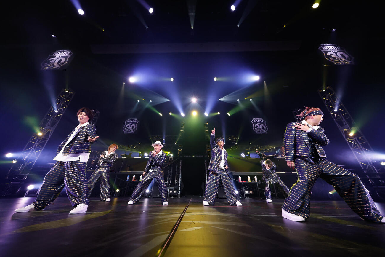 デビュー30周年に向けたメモリアルツアー「LIVE DA PUMP 2026 ROAD 2 DA 30th」をスタートしたDA PUMPのメンバー
