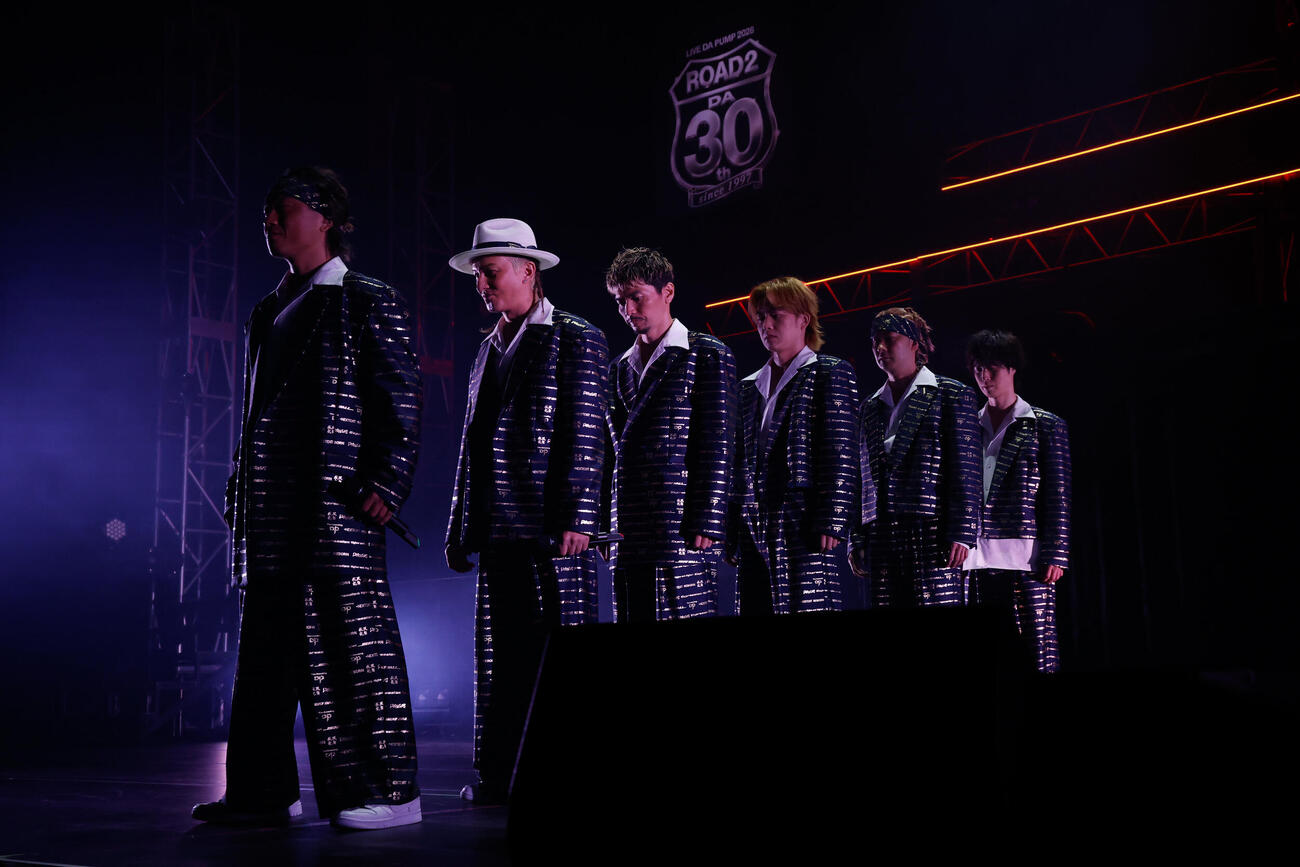デビュー30周年に向けたメモリアルツアー「LIVE DA PUMP 2026 ROAD 2 DA 30th」をスタートしたDA PUMPのメンバー