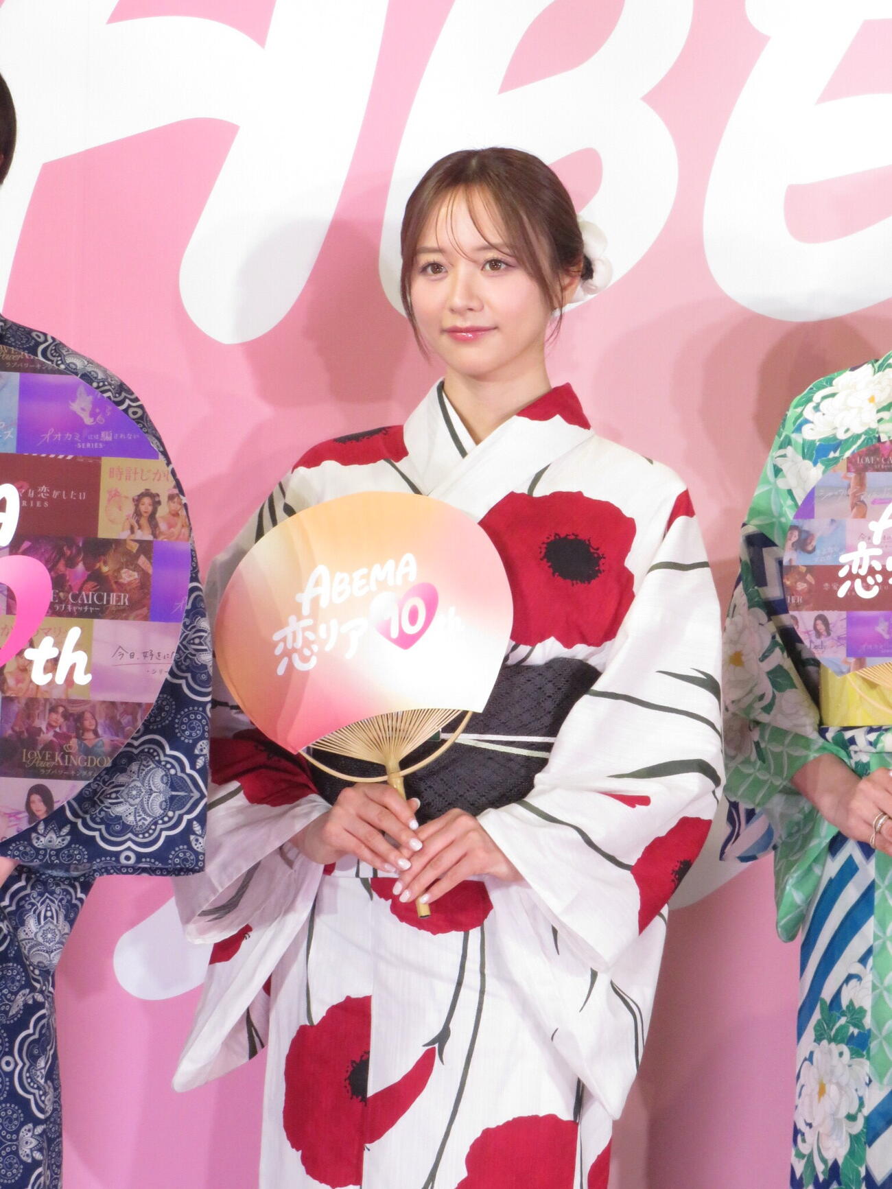 「ABEMA　恋リア　10th『恋の神回診断所』開催記者会見」に出席した森香澄