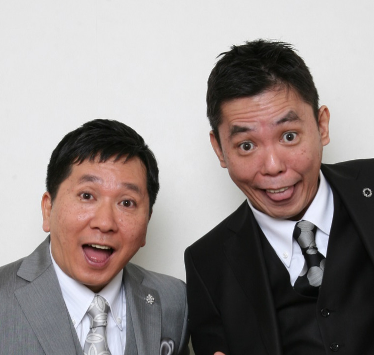 爆笑問題の田中裕二（左）と太田光（2021年撮影）