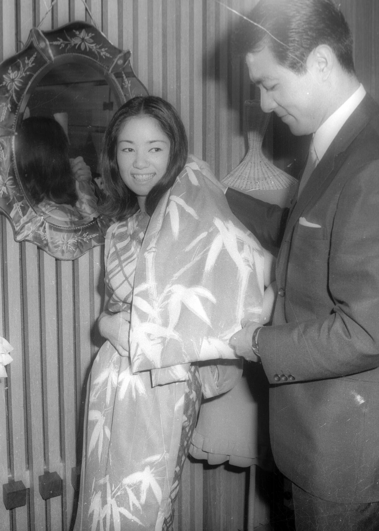 小川真由美さん（1965年撮影）