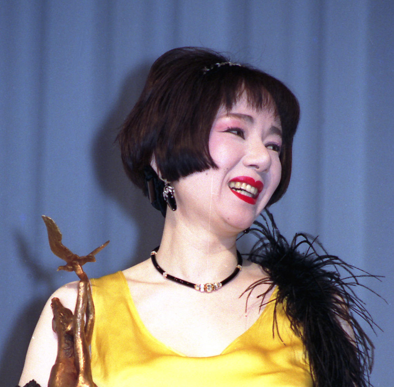小川真由美さん（1990年撮影）