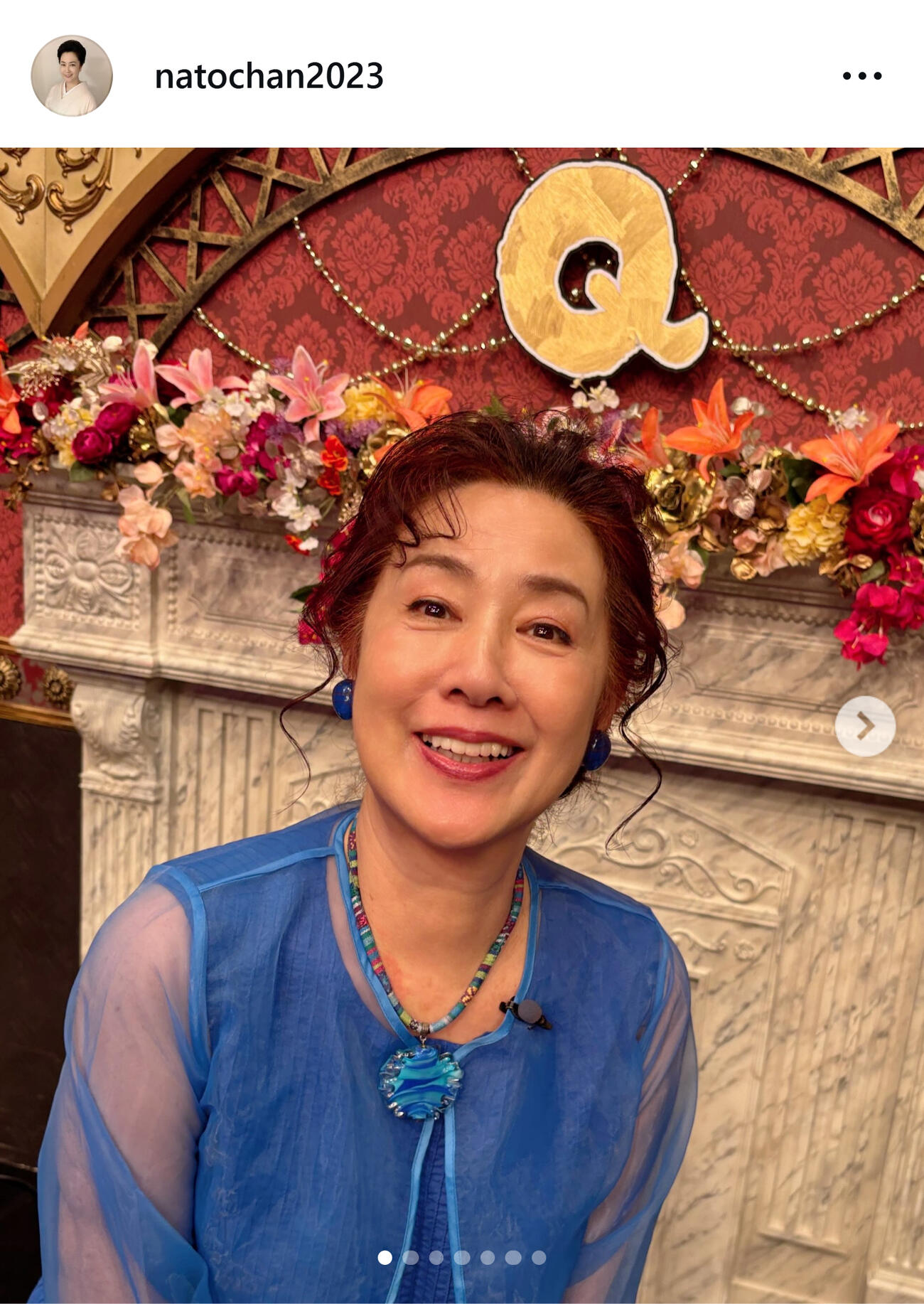 名取裕子のインスタグラムから