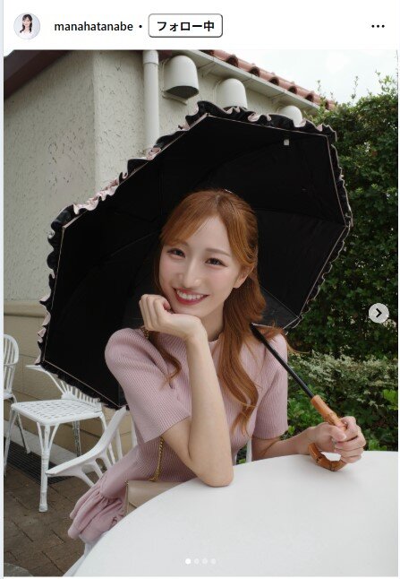 田辺真南葉のインスタグラムから