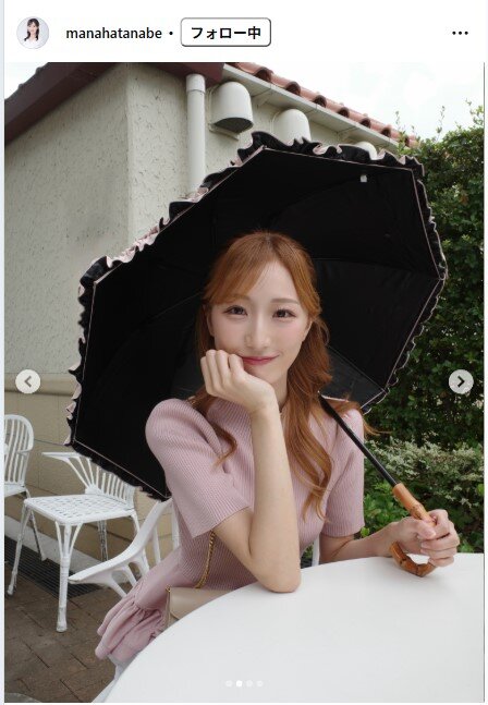 田辺真南葉のインスタグラムから