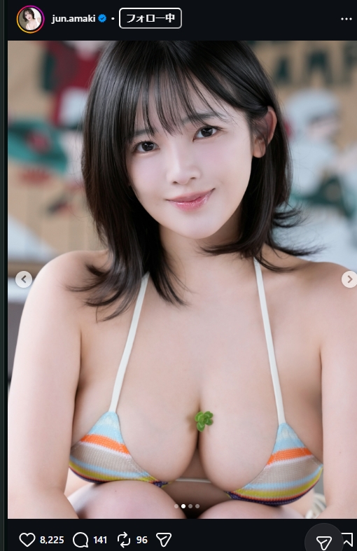 天木じゅんのインスタグラムから