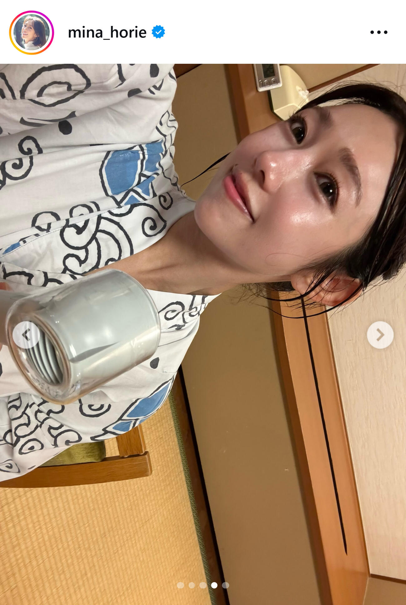 堀江聖夏のインスタグラムから