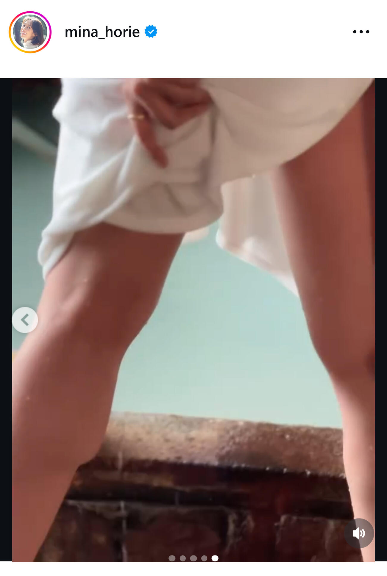堀江聖夏のインスタグラムから