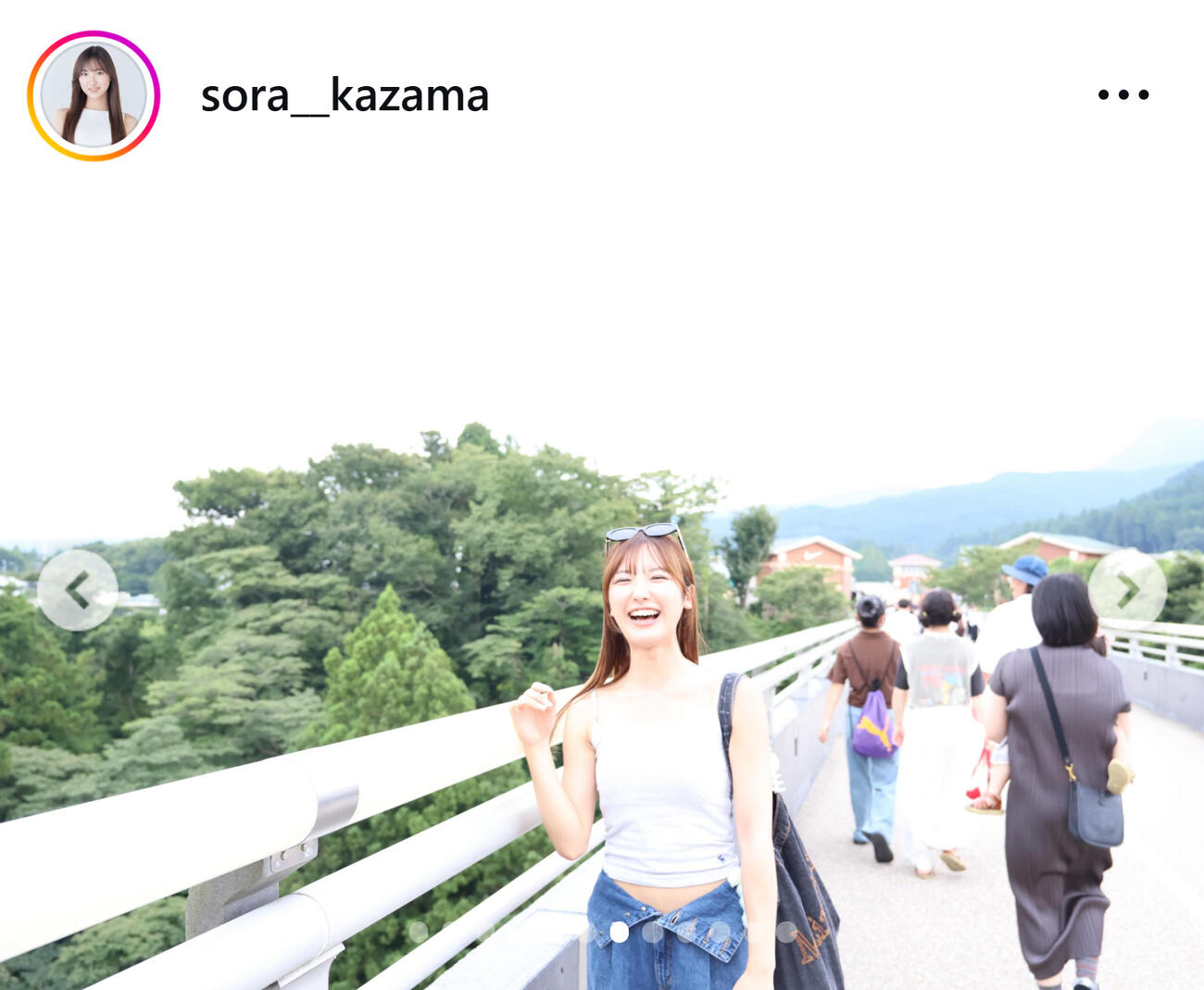 風間そらのインスタグラムから