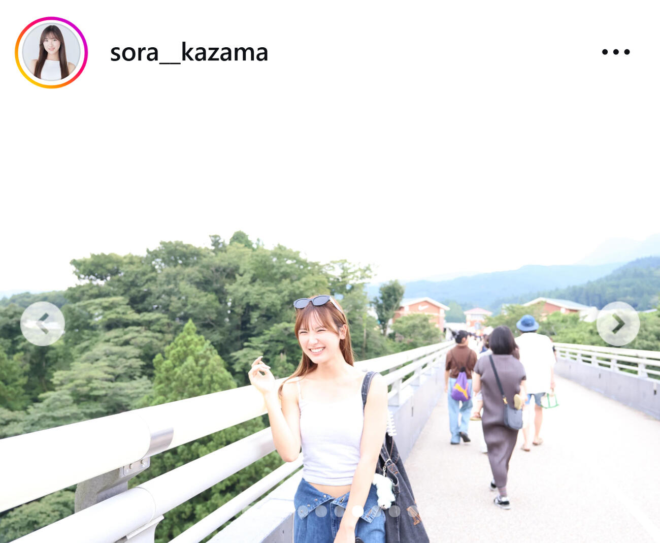 風間そらのインスタグラムから