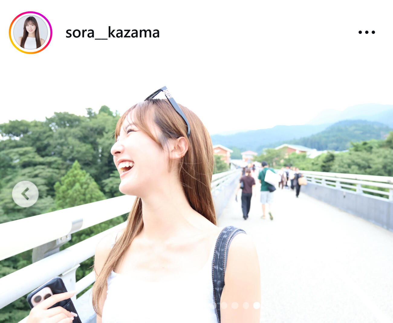 風間そらのインスタグラムから