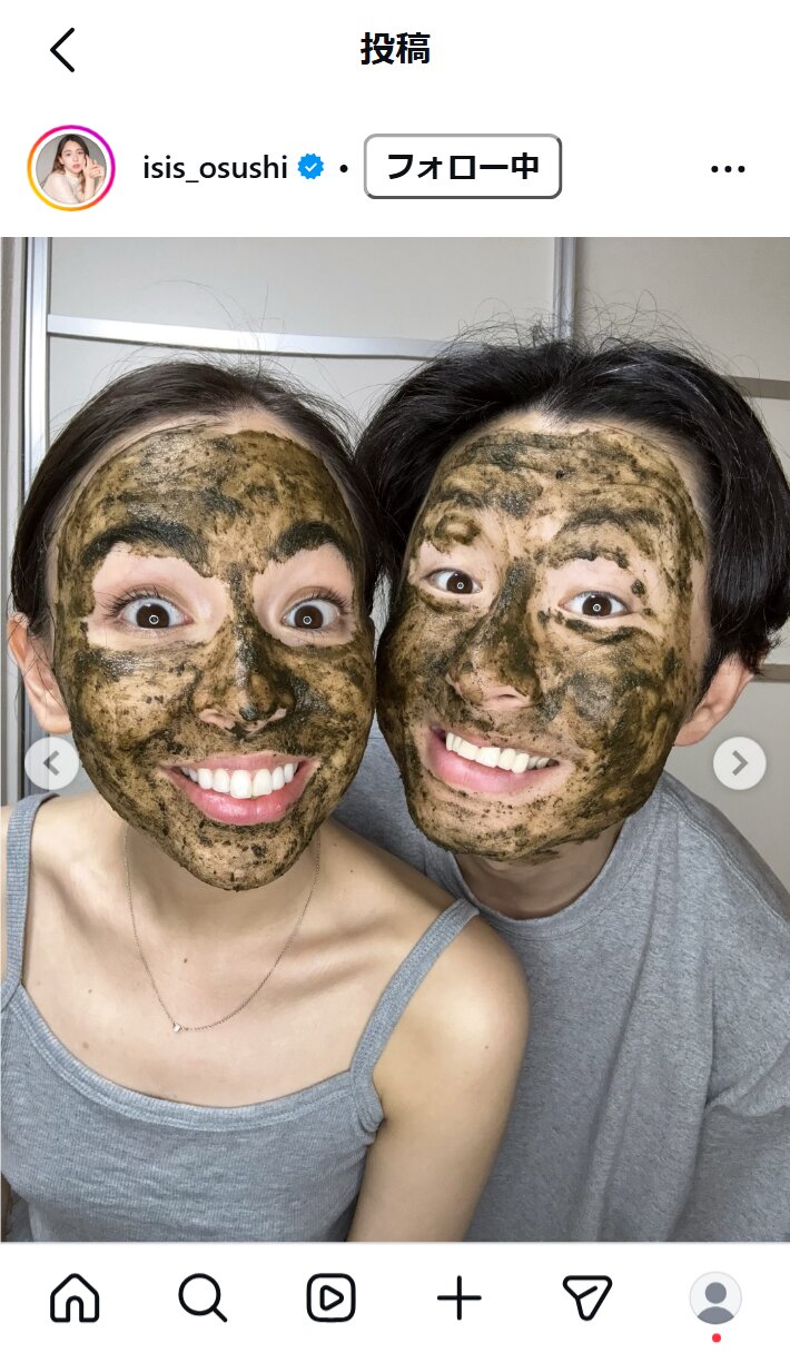 滝澤いしすのインスタグラムから