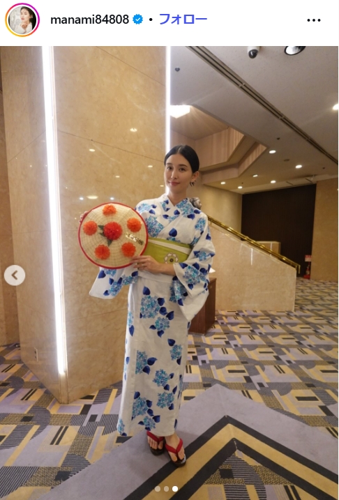 橋本マナミのインスタグラムから