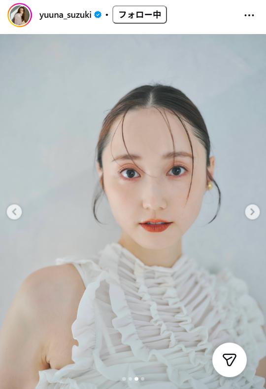 鈴木友菜のインスタグラムから