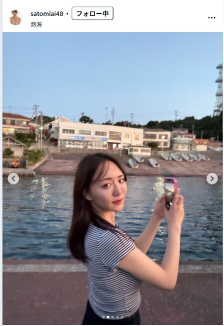 さとみあいのインスタグラムから