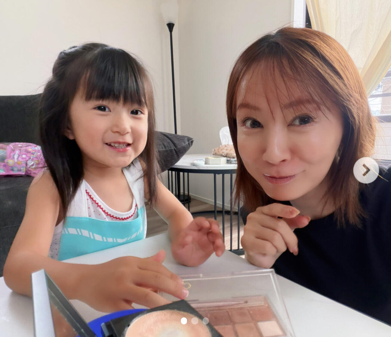 鈴木亜美のインスタグラムから