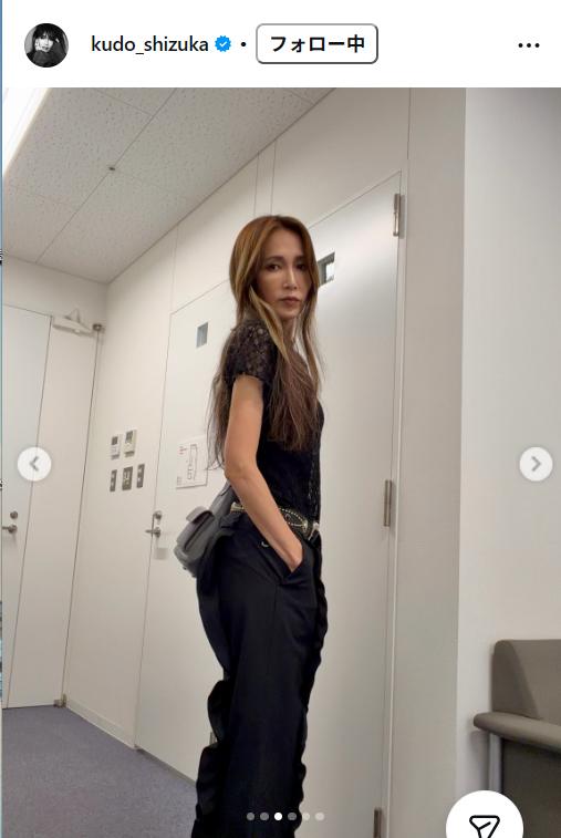 工藤静香のインスタグラムから